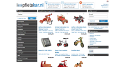 Desktop Screenshot of loopfietskar.nl